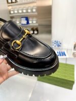 Gucci leather shoes, loafers - Image 7