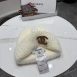 Chanel香奈儿秋冬网红时尚博主推荐款毛线帽，小红书爆款，手感超柔软舒适的针织线帽，弹性极佳！ - Image 9