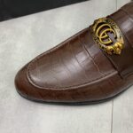 Gucci leather shoes, loafers - Image 5
