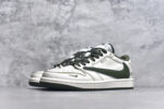 ▪🐼权威实拍💯#AJ36860
新货🚀#Travis Scott x Fragment Design x Air Jordan 1 Low OG SP AJ1 联名款 低帮文化休闲板鞋 DH0223-333
#多方联名合作融合了Travis Scott 独特的音乐风格，藤原浩个性的设计风格以及Jordan品牌的经典元素 使其成为一双具有独特身份和价值的鞋子 清新而立体的外观加上联名标识更突出了其独特身份 这种配色方案显示出活力和时尚感 在视觉上引人注目  鞋身的质感和细腻的细节处理使其显得高端而格调十足  这款“倒钩”联名是设计与创意完美结合  融合多方的个性风格是一款备受瞩目的潮流鞋款
尺码：36 36.5 37.5 38 38.5 39 40 40.5 41 42 42.5 43 44 44.5 45 9.E5 - Image 2