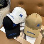 Burberry ☄️ Official website synchronized online 🎊  Korean version new British style customized 1:1 original single quality unisex baseball cap jacquard Meibang craft geological fabric high version quality 🔥🔥🔥 - Image 9