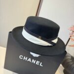 💰Gucci new wool top hat, flat top hat, made of 100% wool fabric 🦙%， Head circumference 57cm - Image 2