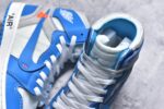 ▪🐼权威实拍💯#SI36860
新货🚀#OFF-WHITE x Air Jordan AJ1 Retro High OW联名北卡蓝 AQ0818-148 外贸特供批次 终端控货优势输出 新配色不断更新开发 市场中端王者 全套原纸板楦头开发 确保原汁原味 完美呈现一代版型 一比一鞋头弧度高度鞋身弧度 此版本只针对中端市场 细节品控鞋型随意秒杀市面同价位 鞋型完美 不臃肿别扭 头层皮料加持 用料绝不含糊 进口玻璃冲刀皮料裁剪零毛边 电脑针车工艺 超高鞋面清洁度 最高QC检验标准 控制溢胶瑕疵 原盒原配 飞翼3D高频深度立体 工艺方面大到整体鞋型 漏斗收腰 底线拉帮 LOGO立体程度 小到针眼排布 载片对称 冲孔效果 鞋标规范 鞋垫背胶等等 无一不是口碑收割 每双都是一个回头客 SIZE：36 36.5 37.5 38 38.5 39 40 40.5 41 42 42.5 43 44 44.5 45 46 47.5 - Image 9