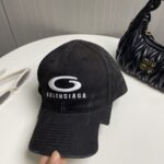New Balencia * a Balenciaga High Version Painted Embroidered Alphabet New Baseball HatIn-stock instant shipping 🧢 A simple, fashionable, super unbeatable and beautiful hat! Couple style! - Image 2