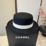 💰Gucci new wool top hat, flat top hat, made of 100% wool fabric 🦙%， Head circumference 57cm - Image 3