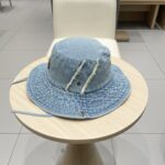 Gucci古奇美式复古西部牛仔渔夫帽女2025新款大头围遮阳帽防晒户外登山帽 - Image 2