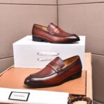 Gucci leather shoes, loafers - Image 3