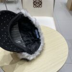 💰rada普拉达小众保暖雷锋帽防寒护耳毛绒鸭舌帽男女秋冬显脸小百搭棒球帽 - Image 8