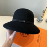 💰

爱马仕秋冬新款羊毛盆帽，百分百羊毛面料%、头围57cm - Image 2