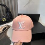 路易威登棒球帽LouisVuitton👒😍新款LV棒球帽，重工打造♥完美刺绣，高端大气，百搭款🤗男女通用！ - Image 2