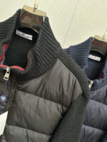 MO Mengkou 2025 new down jacket, original factory version customized development hardware accessories, all details are fully handled in place! The upper body effect of the design is amazing! Versatile, fashionable and handsome! The original memory silk fabric at the counter has a stylish texture, providing warmth and rejecting bloating! The upper body is amazing. Size: M-3XL - Image 4