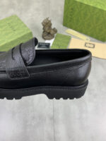 Gucci leather shoes, loafers - Image 7