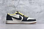 ▪🐼权威实拍💯#SJ37860
新货🚀#Travis Scott x Fragment Design x Air Jordan 1 Low OG SP AJ1 联名倒勾 低帮文化休闲板鞋 DN6901-093
#多方联名合作融合了Travis Scott 独特的音乐风格，藤原浩个性的设计风格以及Jordan品牌的经典元素 使其成为一双具有独特身份和价值的鞋子 清新而立体的外观加上联名标识更突出了其独特身份 这种配色方案显示出活力和时尚感 在视觉上引人注目  鞋身的质感和细腻的细节处理使其显得高端而格调十足  这款“倒钩”联名是设计与创意完美结合  融合多方的个性风格是一款备受瞩目的潮流鞋款
尺码：36 36.5 37.5 38 38.5 39 40 40.5 41 42 42.5 43 44 44.5 45 9.E5 - Image 3