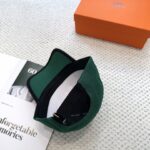 💰新款出货 HERMÈS (爱马仕)最新款原单棒球帽，拼色H，正品开模订制，原版透气帆布面料+原厂精钢调节扣，做工细致，时尚帅气质量超赞！ - Image 3