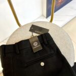 Vers Versace and SS Autumn/Winter New Men's Business Plush Thick Casual Pants, Platinum level Perfect Appearance, Directly Entering the Counter Nature, Extremely Unbeatable Micro Elastic Fabric Casual Pants, is a rare item in the industry in recent years. The quality, craftsmanship, fabric, and accessories subvert imagination, and the details are exquisite and exquisite. Customized original elastic cotton fabric! Creating a rebellious and tough personality color, the unique logo adds a lot of points, clever and exquisite, and the cutting and design continue the modern simplicity and efficiency of Italian style, bringing the tone of fashion aesthetics to the extreme. 29-38 None 35.37 (please indicate waist circumference when placing an order) - Image 7