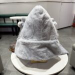 chanel香奈儿可爱毛绒绒小熊耳朵帽子围巾手套女冬季保暖护耳帽防寒骑车雷锋帽 - Image 6