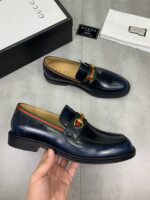 Gucci leather shoes, loafers - Image 4