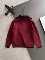 The latest winter sweaters on Dior 2025 official website, synchronized with popular items on sale at counters! Specially supplied wool blended fabric Comfortable to feel It can directly touch the skin, with exquisite embroidered logos and badges that are extremely eye-catching! Details highlight the fashionable charm of big brands Exquisite craftsmanship Stereoscopic cutting style The wearing effect is unbeatable and handsome! All three standards are complete! Size: M-3XL - Image 9