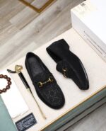 Gucci leather shoes, loafers - Image 2