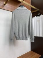 The latest fashion trend effect of the 2025 autumn and winter new knitted wool sweater long sleeved sweater, with fashionable new charm, elements and modern street style fusion, is a "heavenly official's work" with full beauty value Customer supplied knitted wool fabric! Flat series design! The touch is smooth and delicate, and the breathable and comfortable feeling is impeccable The minimalist and fashionable design comes from the latest techniques of trendy fashion, showcasing avant-garde and unique personality A must-have item for fashionistas to express the meticulous fashion atmosphere of the new season 👫 Same gender design. Size: M-3XL - Image 9