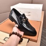 Gucci leather shoes, loafers - Image 5
