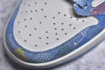 ▪细节鉴定
Travis Scott x Fragment Design x Air Jordan 1 Low OG SP AJ1 LV联名 五彩帆布 低帮文化休闲板鞋