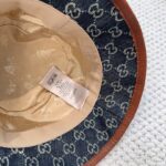 Original order qualityGUCCI Guqi Fisherman's Hat 👒 The new Gucci fisherman hat on the official website is on the rise, with exquisite craftsmanship and high-end atmosphere! Low profile luxury, easy to carry! Run volume! - Image 7