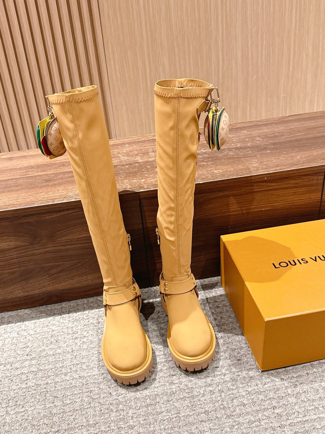 Louis Vuitton trainer boots