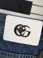 【Gucci Jeans | Classic Denim, Engraved with Luxury DNA】 When street style meets haute couture, a pair of jeans can become a badge of status.
Deconstructing the language of denim with centuries-old craftsmanship, we infuse every inch of fabric with a modern attitude and luxurious details, making everyday wear a silent declaration of taste.
✨ A pair of jeans is an attitude, and even more so, a legacy.
It's not just a wardrobe essential, but also an interpretation of the brand's spirit—
"From suitcases to jeans, we have always defined the boundaries of luxury with the ultimate craftsmanship."
Sizes: 28-42 - Image 7