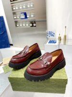 Gucci leather shoes, loafers - Image 6