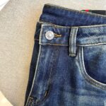 【Gucci Jeans | Classic Denim, Engraved with Luxury DNA】 When street style meets haute couture, a pair of jeans can become a badge of status.
Deconstructing the language of denim with centuries-old craftsmanship, we infuse every inch of fabric with a modern attitude and luxurious details, making everyday wear a silent declaration of taste.
✨ A pair of jeans is an attitude, and even more so, a legacy.
It's not just a wardrobe essential, but also an interpretation of the brand's spirit—
"From suitcases to jeans, we have always defined the boundaries of luxury with the ultimate craftsmanship."
Sizes: 28-42 - Image 4