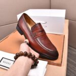 Gucci leather shoes, loafers - Image 5